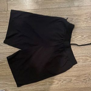 Black champion athletic shorts